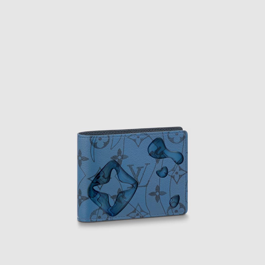 Ví Louis Vuitton Slender Wallet Monogram Nam Xanh Dương